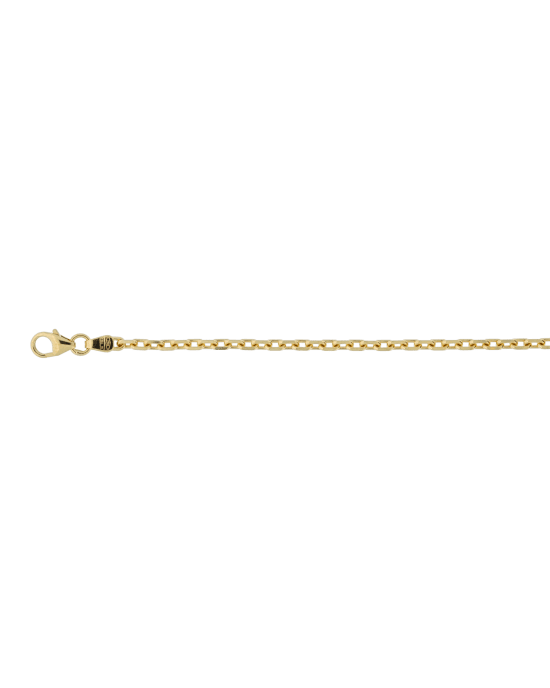 18CT Y/G GREEK DSG 2.60mm/60cm